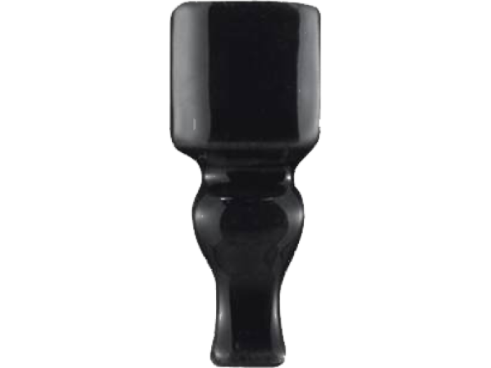 На изображении товар CERAMICHE GRAZIA Угловой элемент FORMAE ANGOLO TORO 6,5X2 EBONY от официального представителя в Москве