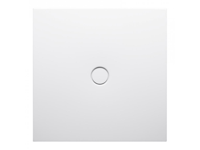 На изображении товар Поддон для душа Bette Floor, 1000 x 1000 мм, сталь эмалированная, цвет белый от официального представителя в Москве
