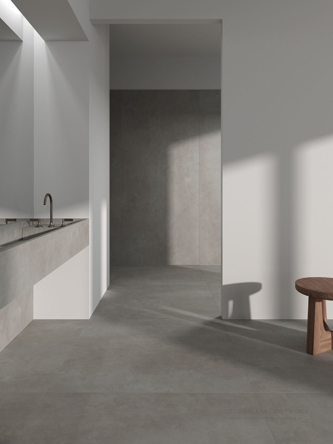 Living Ceramics Керамогранит Gubi Ice Soft textured 59,8x59,8 - изображение 1