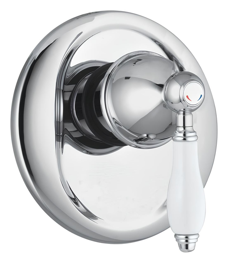 Смеситель для душа Carlo Frattini Herend, Ø155 мм, внешняя часть, цвет медь античная