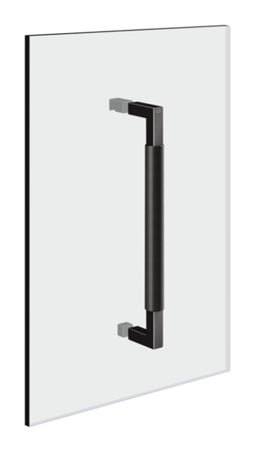 Ручка двери душевого ограждения Gessi Shower G, 300 мм, цвет Black Metal PVD