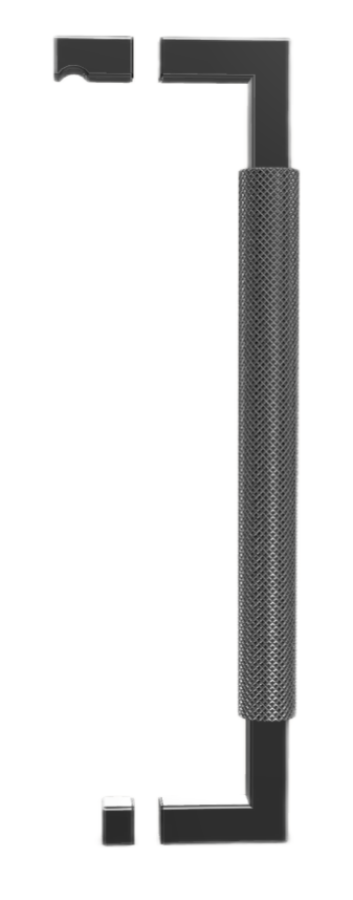 Ручка двери душевого ограждения Gessi Shower G, 300 мм, цвет Black Metal PVD - изображение 1