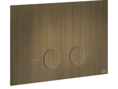 Клавиши смыва Gessi Placche WC, для Tece TeceBox, TeceProfil, TeceProfil Octa 2, TeceConstruct, цвет Antique Brass