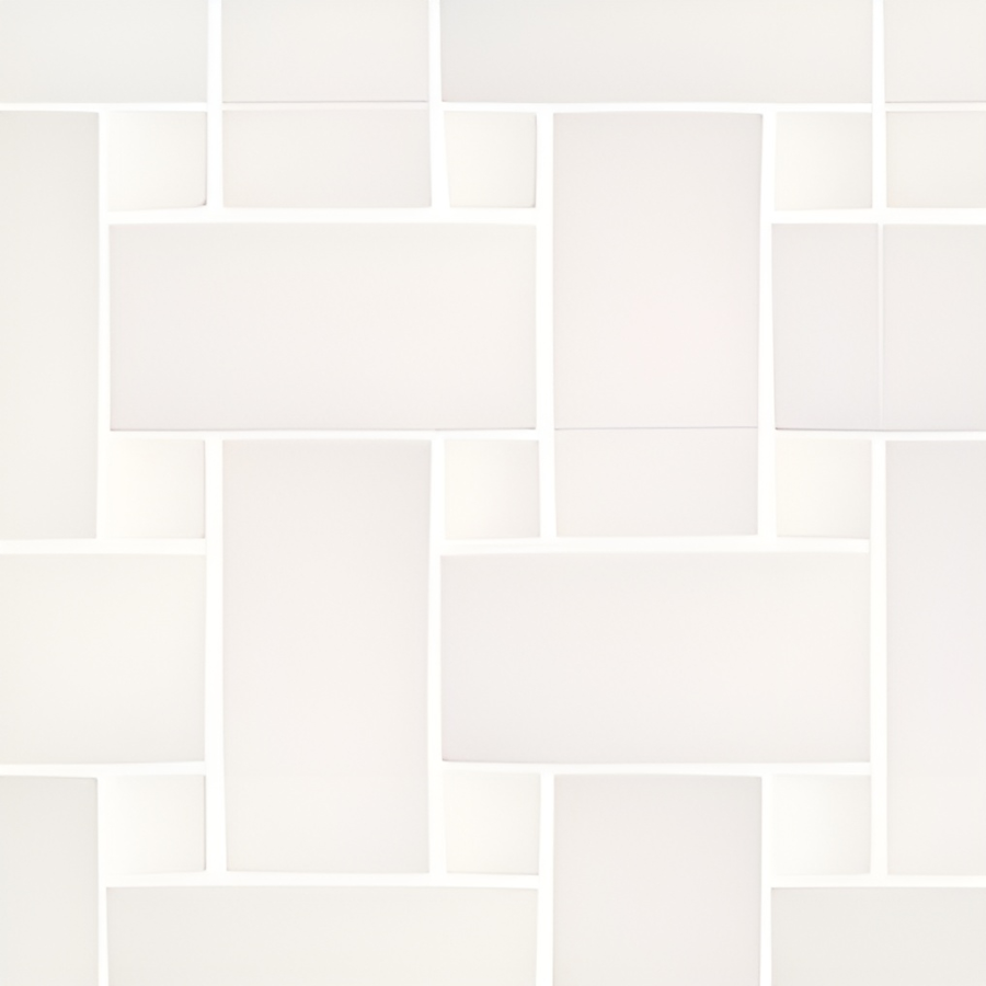 Micro. Керамогранит Microtiles Ancient Mix Glaze White 30,1x30,1