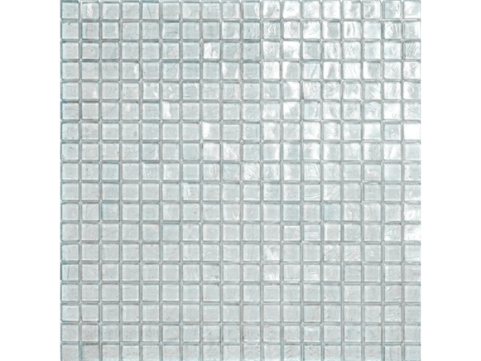 На изображении товар Sicis Стеклянная мозаика Waterglass Bluesky 45 chips size 10х10 mm sheet size 295x295 mm от официального представителя в Москве