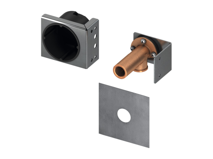 На изображении товар Монтажный комплект TECEprofil, для подключения унитазов-биде от официального представителя в Москве