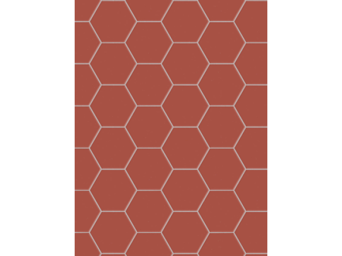 На изображении товар Terratinta Ceramics Керамогранит Hexa Floor Matt Cherry Pie Hexagon 14x16 / 8.5 от официального представителя в Москве