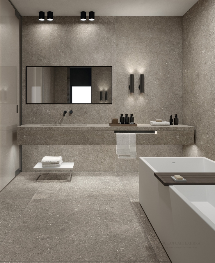 Kronos Керамогранит Le Reverse Taupe Elegance Rettificato 80x80 - изображение 3