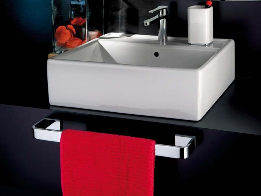 Cтакан Bagno&Associati Altissima настольный, цвет белый/хром - изображение 1
