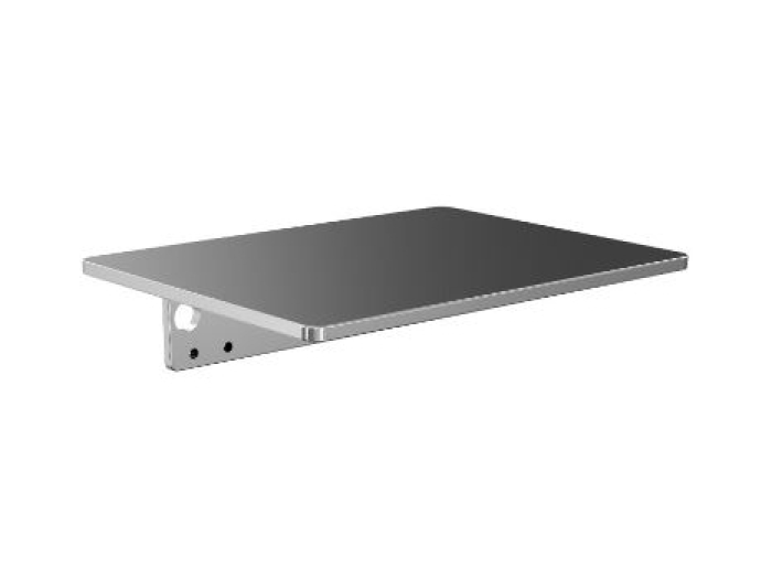 На изображении товар Полка для бумагодержателя Emco Flow, 145 х 38 мм, настенная, хром от официального представителя в Москве