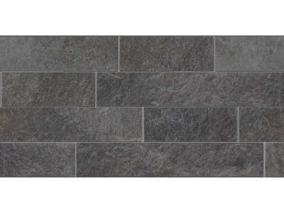 Kronos ceramiche Керамогранит Rocks Silver Black Brick nat\ret 30x60