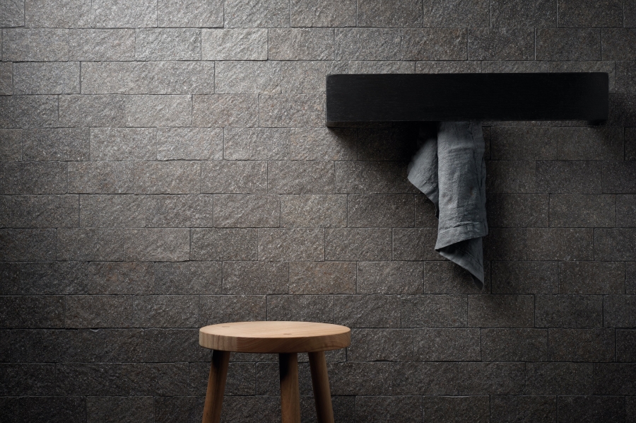 Kronos ceramiche Керамогранит Rocks Silver Black Brick nat\ret 30x60 - изображение 1