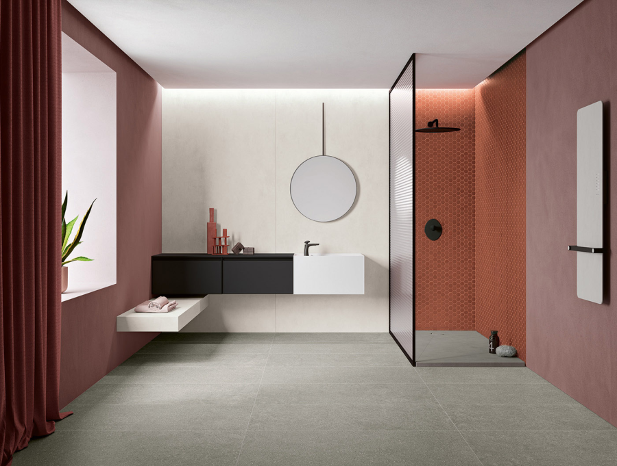 Terratinta Ceramics Мозаика, керамогранит Hexa Matt Rusty Red Mos. 31.6x31.6 (4.3x3.8) / 4.0 - изображение 1