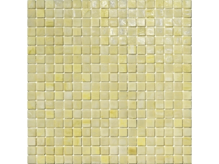 На изображении товар Sicis Стеклянная мозаика Natural Vanilla chips size 15х15 mm sheet size 295x295 mm от официального представителя в Москве