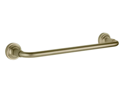 На изображении товар Полотенцедержатель Gessi Venti20, настенный, 300 мм, цвет Brushed Brass PVD от официального представителя в Москве