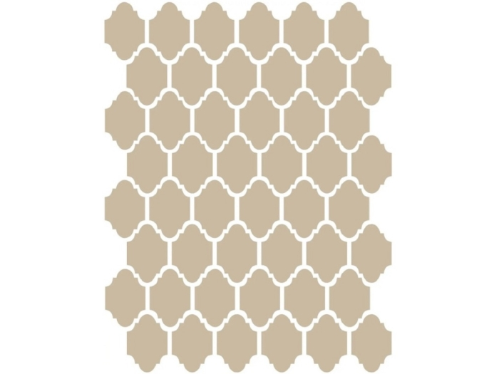 На изображении товар Etruria Керамогранит XXS-3D Provenzale 5X7 3D Avorio Su Rete Monocolore 34Х43 от официального представителя в Москве