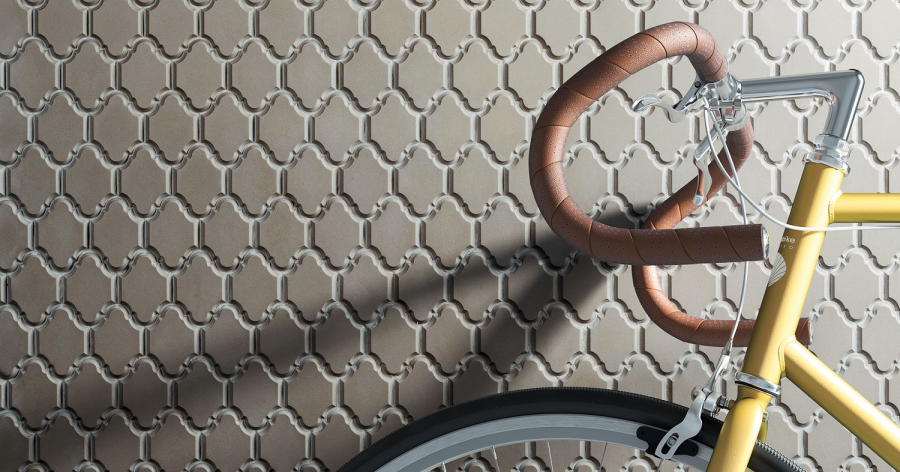 Etruria Керамогранит XXS-3D Provenzale 5X7 3D Avorio Su Rete Monocolore 34Х43 - изображение 1