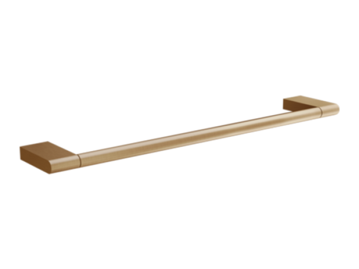 На изображении товар Полотенцедержатель Gessi Origin, настенный, 300 мм, цвет Warm Bronze Br. PVD от официального представителя в Москве