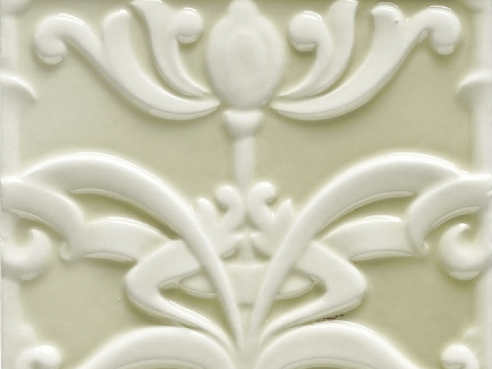 На изображении товар CERAMICHE GRAZIA Декор ESSENZE LIBERTY 13X13 FELCE от официального представителя в Москве