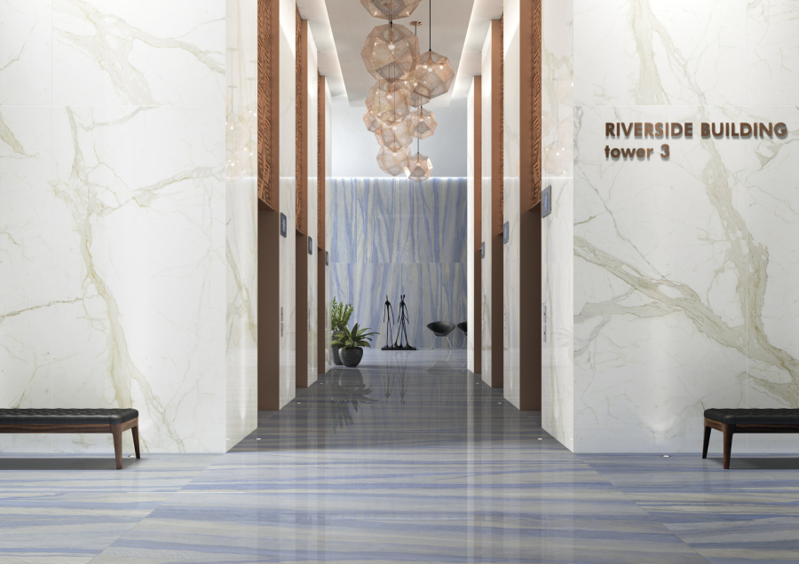 FMG Maxfine Керамогранит Marmi White calacatta silky 300x150 - изображение 1