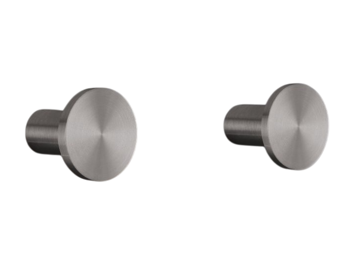 На изображении товар Крючки CeaDesign Complements Stem, набор из 2 шт, цвет Black Diamond сатинированный от официального представителя в Москве