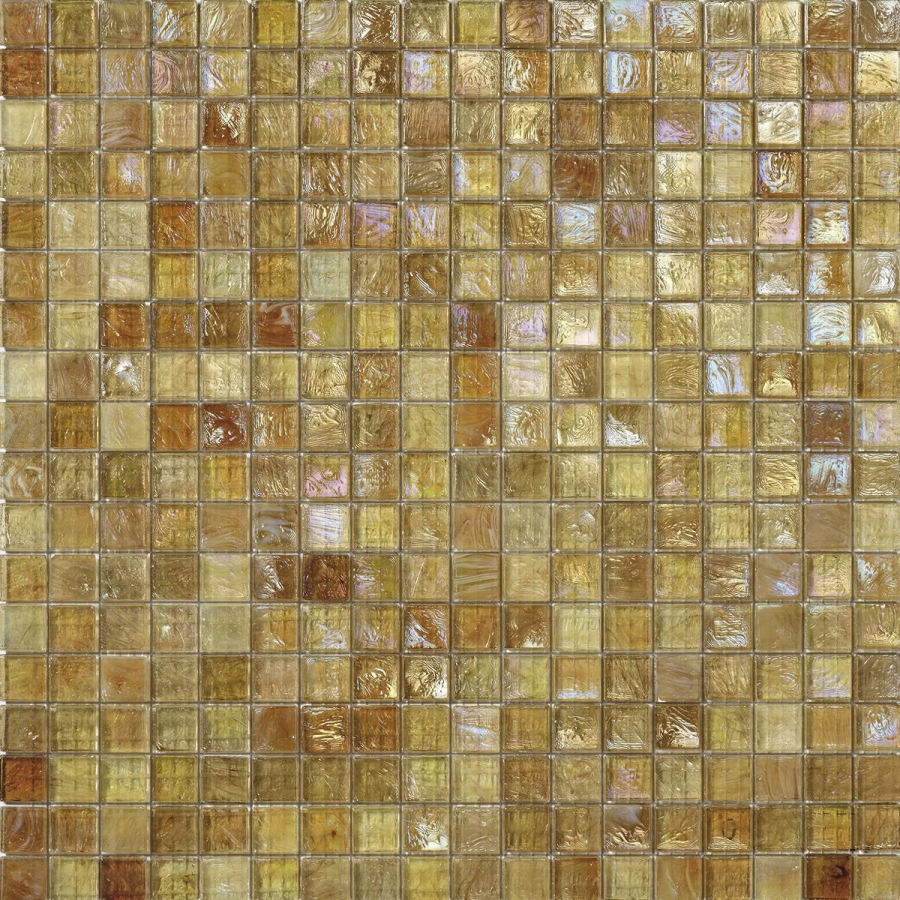 Sicis Стеклянная мозаика Iridium Daffodil chips size 15х15 mm sheet size 295x295 mm