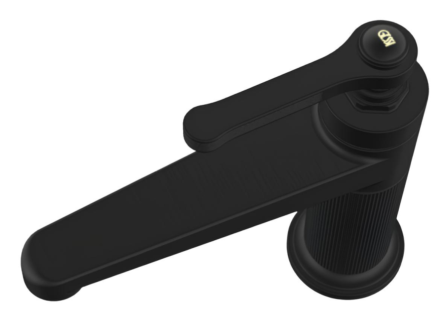 Смеситель для раковины Gessi Venti20, без донного клапана, цвет Black Metal Brushed PVD - изображение 1