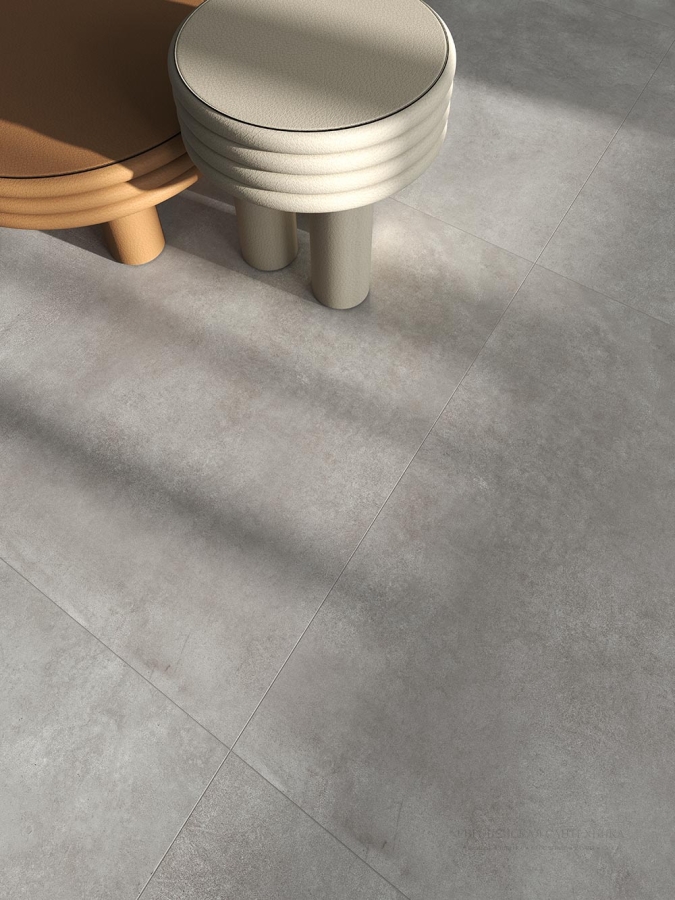 Living Ceramics Керамическая плитка Floss Ductile Silver Natural 59,8x119,8 - изображение 1