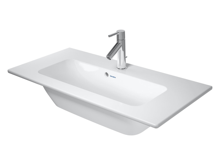 На изображении товар Раковина Duravit ME by Starck, 830х400 мм, для мебели, цвет белый WG от официального представителя в Москве