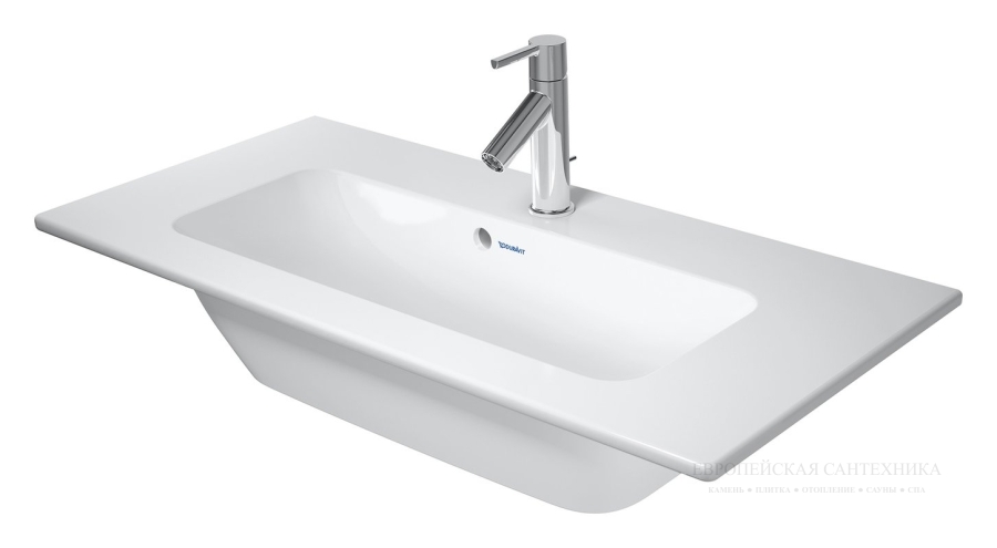 Раковина Duravit ME by Starck, 830х400 мм, для мебели, цвет белый WG - изображение 1