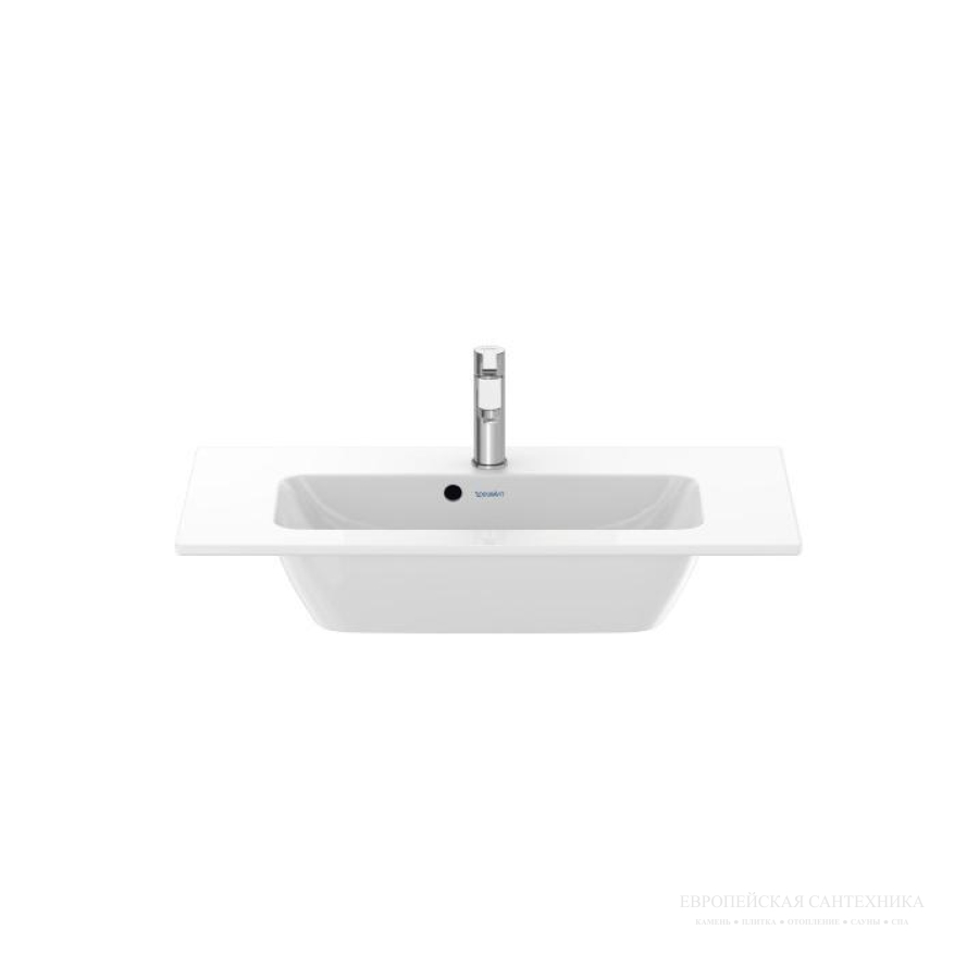 Раковина Duravit ME by Starck, 830х400 мм, для мебели, цвет белый WG - изображение 3