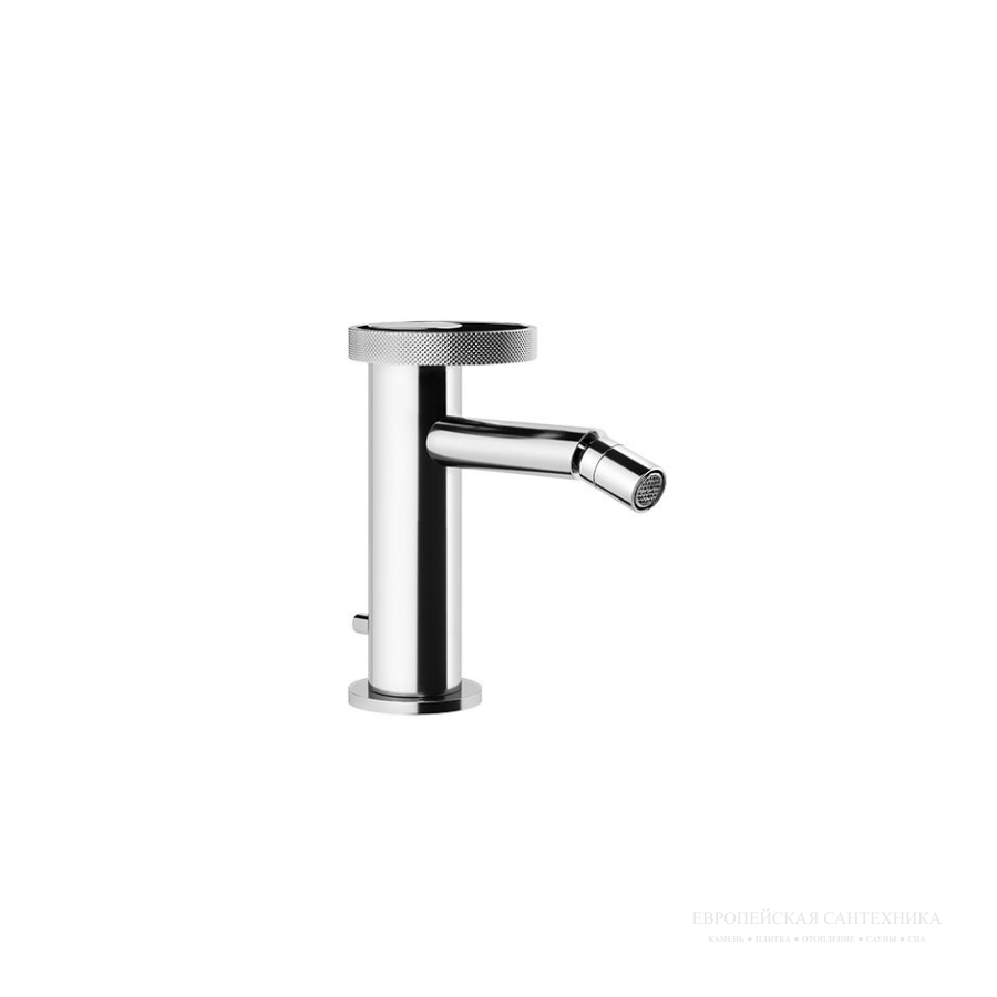 Смеситель для биде Gessi Anello, на 1 отверстие, донный клапан, цвет Chrome