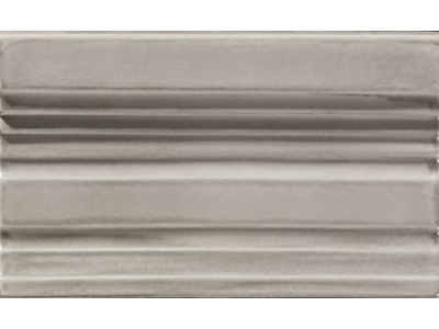 CERAMICHE GRAZIA Бордюр EPOQUE TERMINALE PITTI 12X20 GREY CRAQUELE