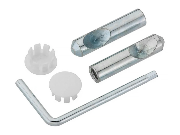 На изображении товар Набор креплений Villeroy&Boch для подвесного унитаза, белый/хром от официального представителя в Москве