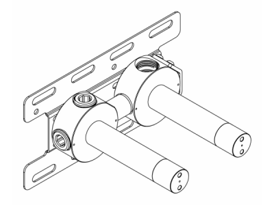 На изображении товар Скрытая часть Cea Design Built-in parts, для встраиваемого настенного смесителя от официального представителя в Москве