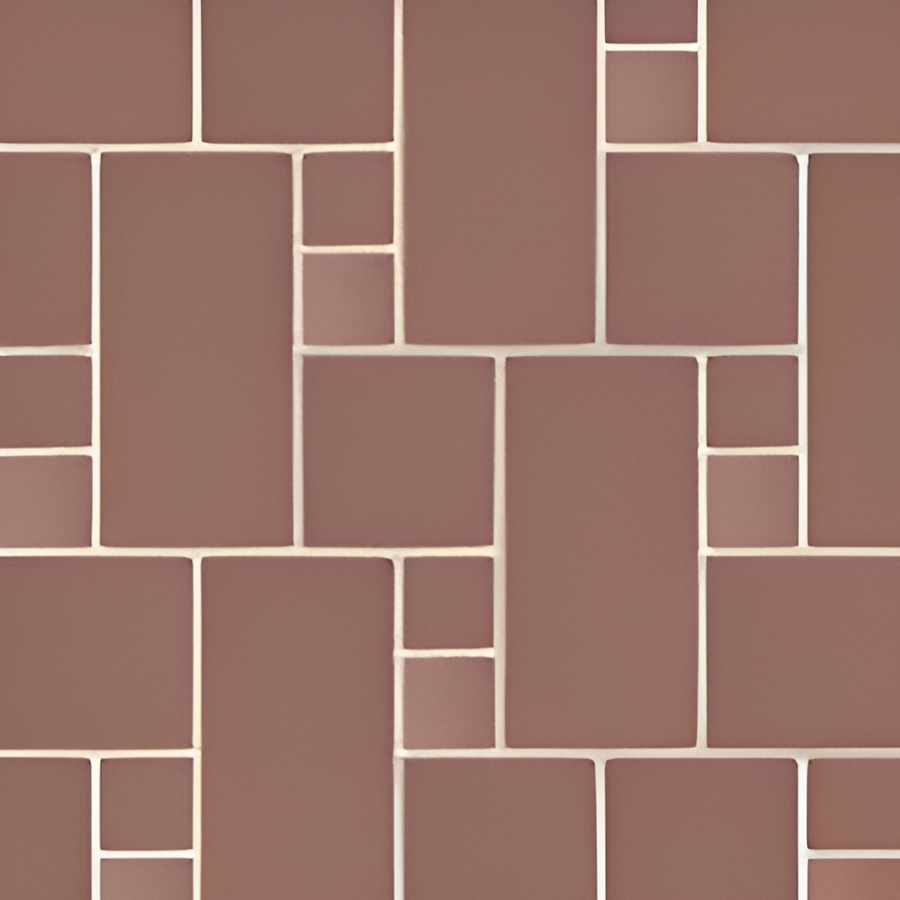 Micro. Керамогранит Microtiles Offset Mix Glaze Klinker 35,1x30,1