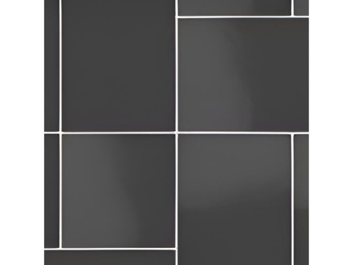На изображении товар Micro. Керамогранит Microtiles X4 Modern Glaze Black 40,2x40,2 от официального представителя в Москве