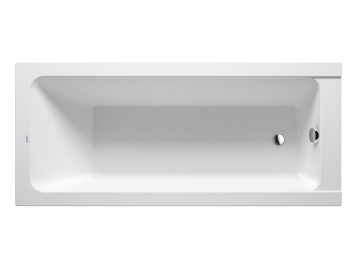 На изображении товар Ванна Duravit D-Code, встраиваемая, 1700x700 мм, цвет белый от официального представителя в Москве