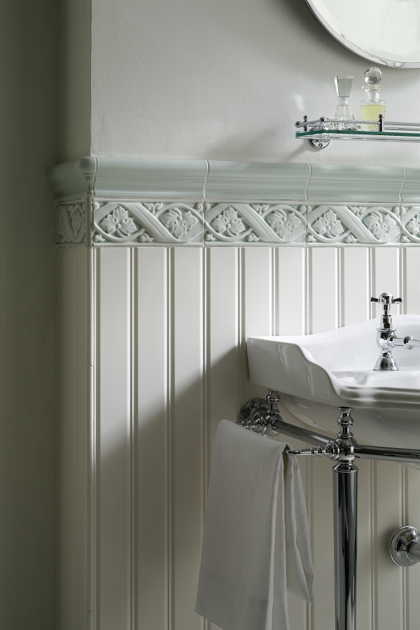 CERAMICHE GRAZIA Угловой элемент BOISERIE ANGOLO FINALE 12X3 BIANCO CRAQUELE - изображение 1