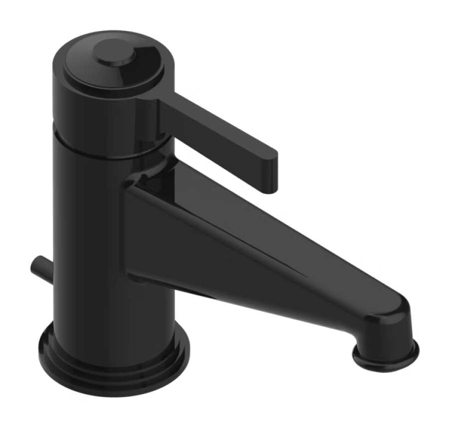 Смеситель для раковины THG Le 9 Howlite, однорычажный, донный клапан, цвет Brown bronze PVD