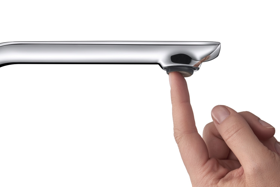 Смеситель для раковины Duravit D1 М однорычажный, на 2 отверстия, цвет хром - изображение 2