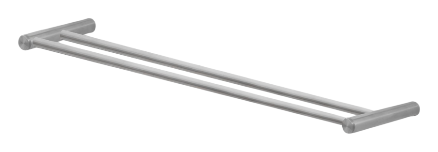 Полотенцедержатель CeaDesign Stem, настенный, L. 600 мм, с 2-мя перекладинами, сталь, цвет сатинированное светлое золото