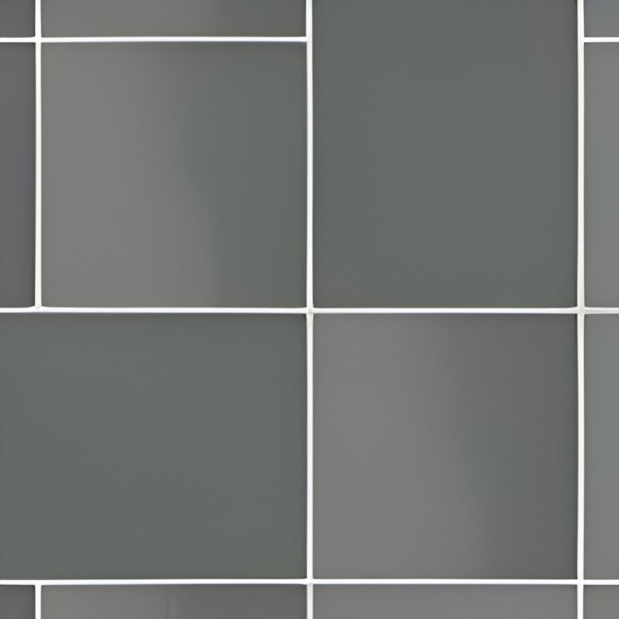 Micro. Керамогранит Microtiles X4 Plaid Glaze Graphite 30,1x30,1