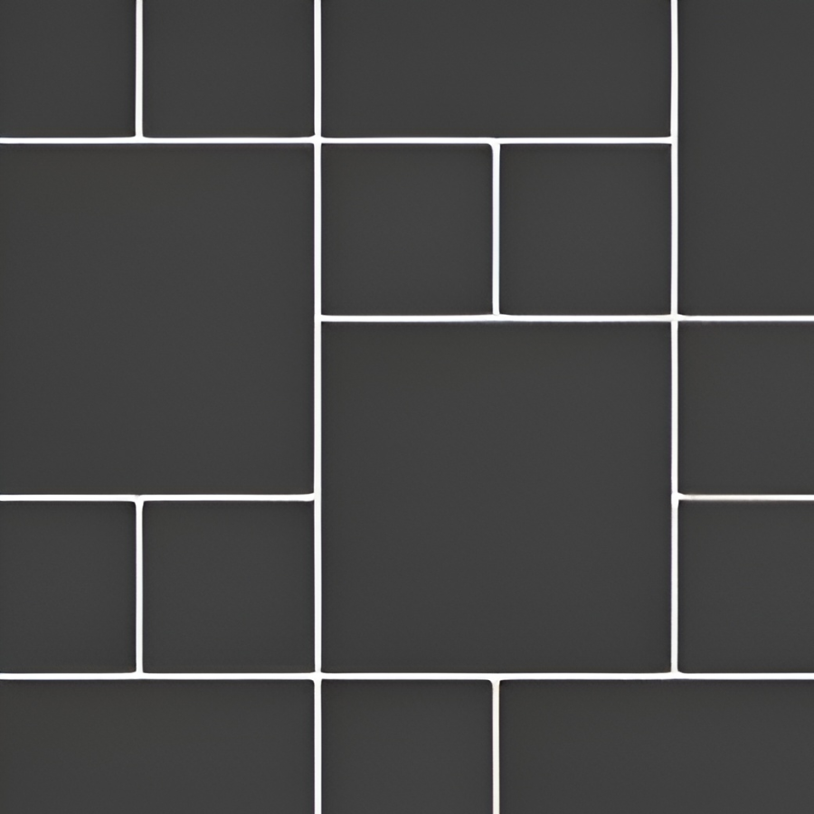 Micro. Керамогранит Microtiles X4 Double Black 25,6x35,1