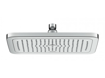 На изображении товар Верхний душ Hansgrohe Croma E, потолочный/настенный, 280х170 мм, с 1 режимом, цвет хром от официального представителя в Москве