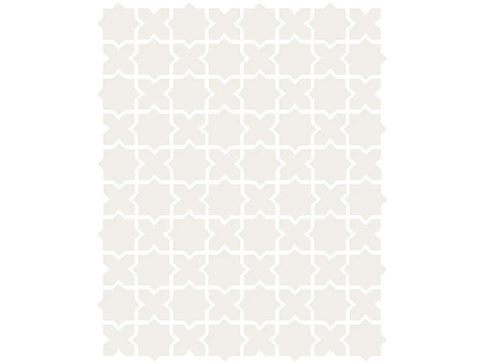 На изображении товар Etruria Керамогранит Xxs Zelije 5 Su Rete Monocolore Stella Super Bianco / X Super Bianco от официального представителя в Москве