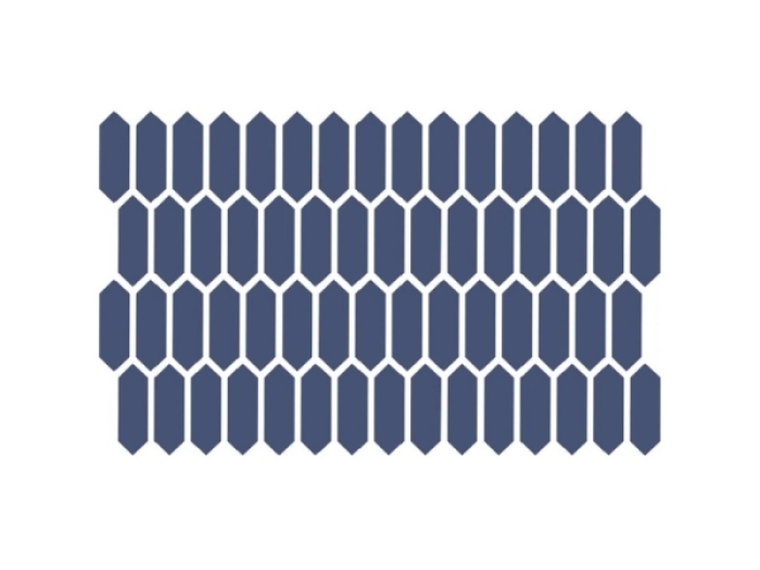 На изображении товар Etruria Керамогранит Xxs 2.5X7.5 Losanga Cobalto от официального представителя в Москве