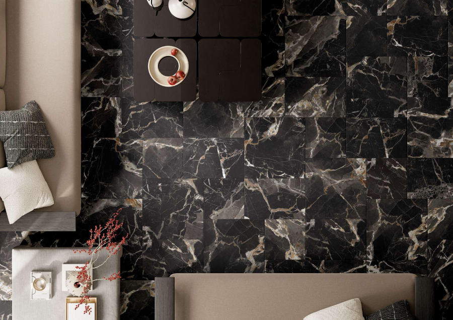 La Fabbrica Ava Venezia Modular керамогранит, 60х60х0,88 см, цвет Black Gold - изображение 2