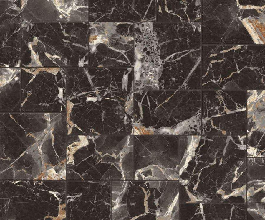 La Fabbrica Ava Venezia Modular керамогранит, 60х60х0,88 см, цвет Black Gold - изображение 1