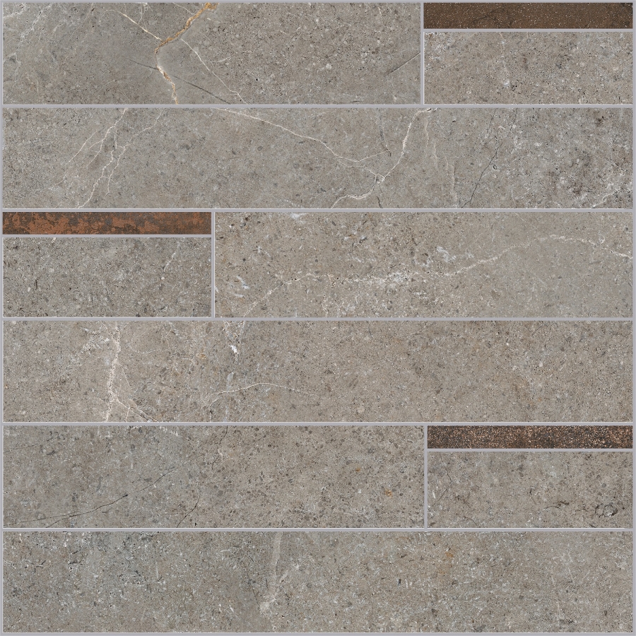 La Fabbrica Ava Керамогранит Noble Stone 30X30 Mosaico Modulo Taupe Nat Ret